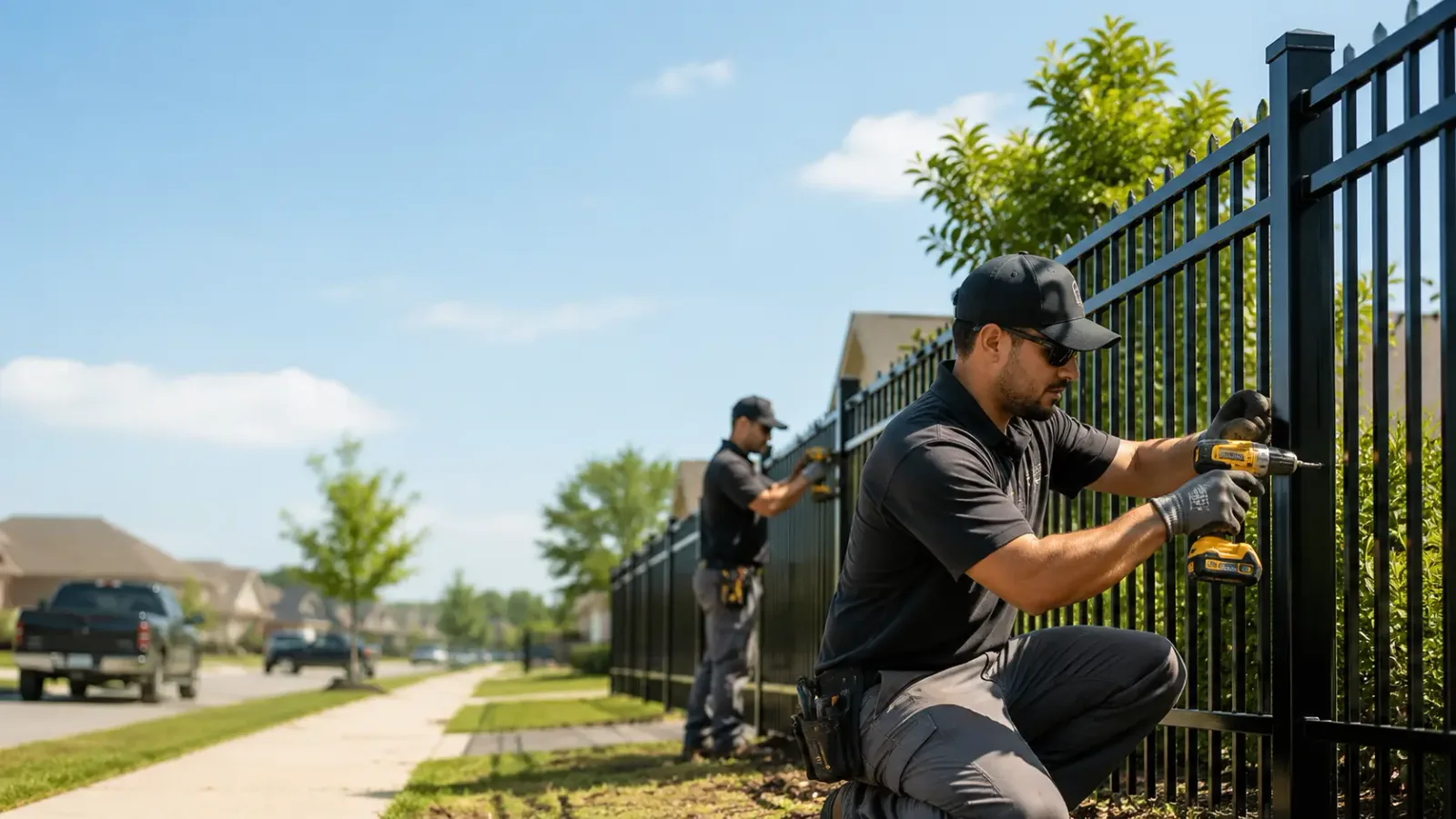 Metal Fence Installation in Brownsville, MD